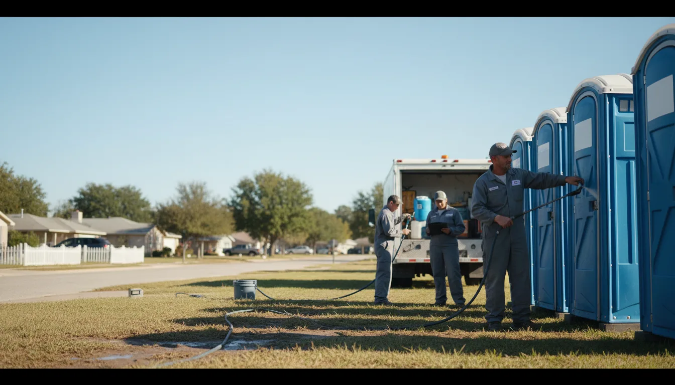 Long-Term Portable Toilet Rental in Dakota City, NE near me